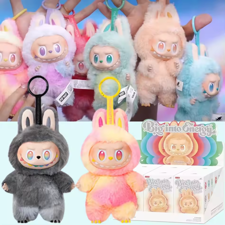 2025 Vinyl Toy Animation Figure Mystery Surprise Box, Abubu Monster V3 Series Blind Plush Box 6pcs