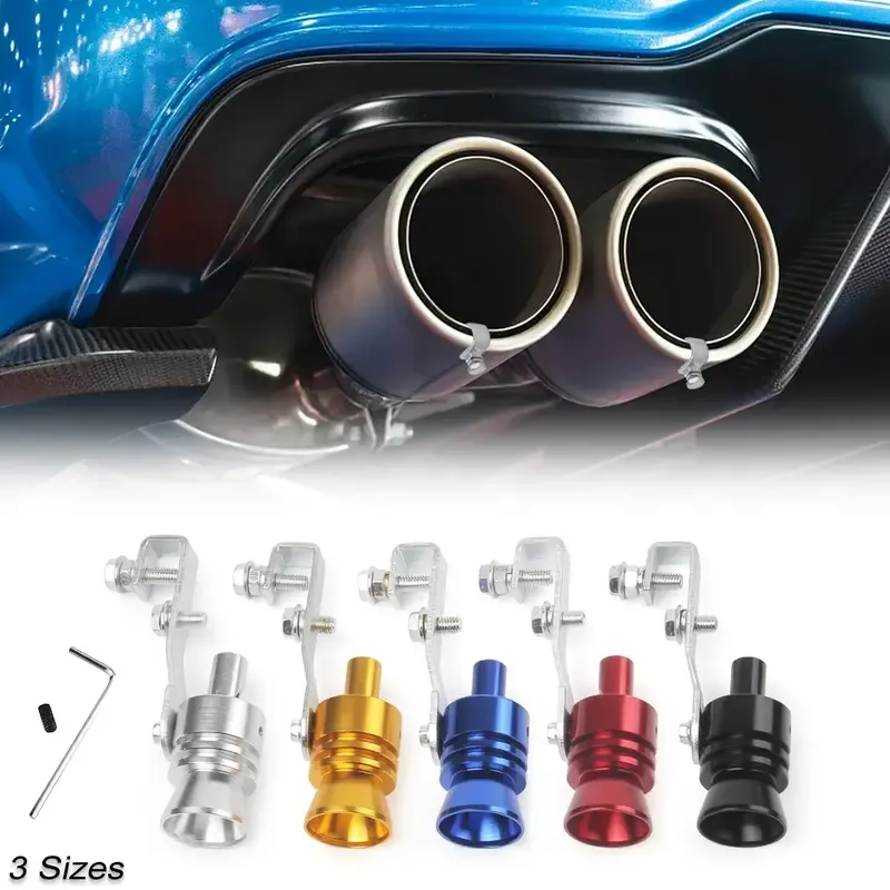 ⏳ 50% OFF  👉Universal Car Turbo Sound Whistle Vehicle Refit Device Exhaust Pipe Turbo Sound Simulator Turbo 👉(3PCS)