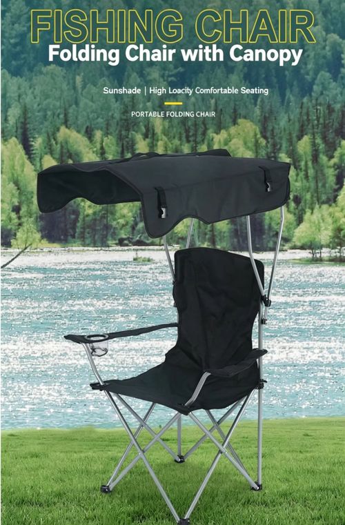 Outdoor Canopied Armchair