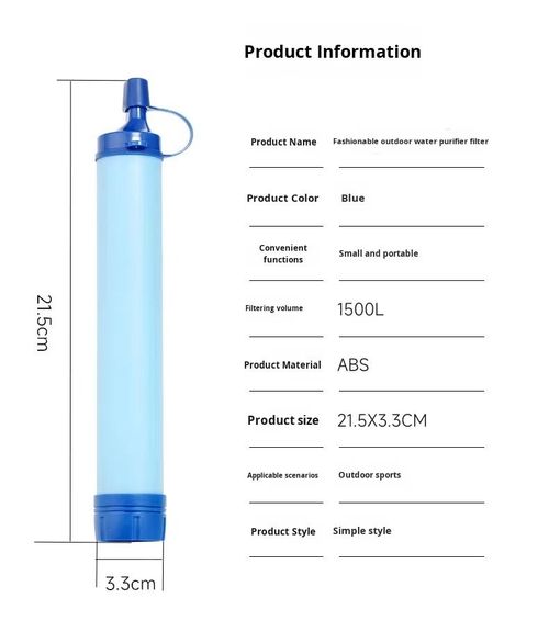 Outdoor Water Filtration