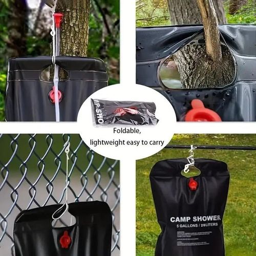 outdoor Portable Solar Shower Bag