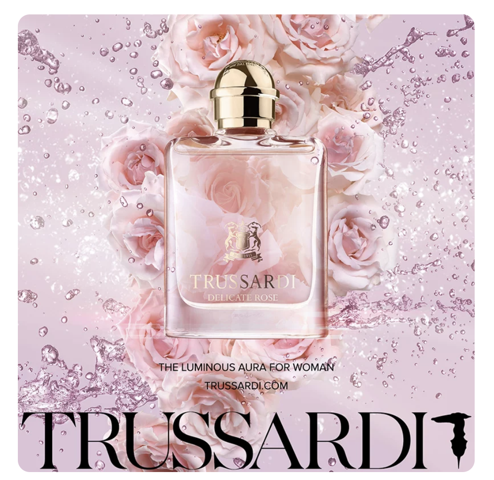 Trussardi 杜魯薩迪楚薩迪雅逸玫瑰女士淡香水 30 50 100ml 清新持久