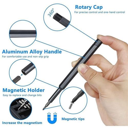 One Screwdriver to Fix Your Camera, Phone, Glasses, and Kids Toy Cars No More Junk Drawer Clutter
