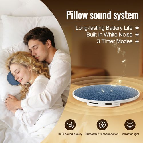 Headphones Hurt Your Ears After 10 Minutes? This Pillow Speaker Lets You Sleep in Comfort