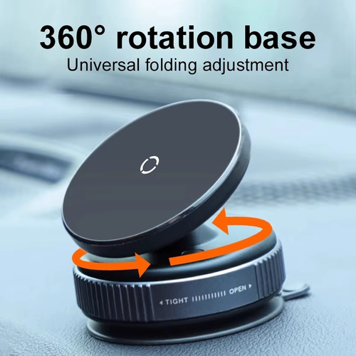 Tired of Car Phone Holders That Can't Hold? This One Has Dual Magnets & Strong Suction Base