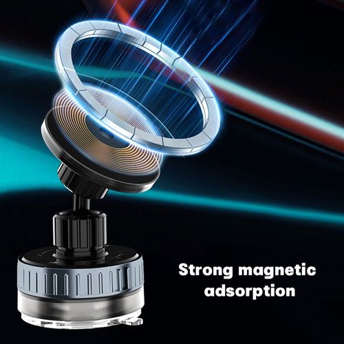 Tired of Car Phone Holders That Can't Hold? This One Has Dual Magnets & Strong Suction Base
