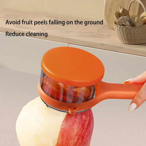 Double-sided Stainless Steel Blade Peeling Knife With Storage Boxs