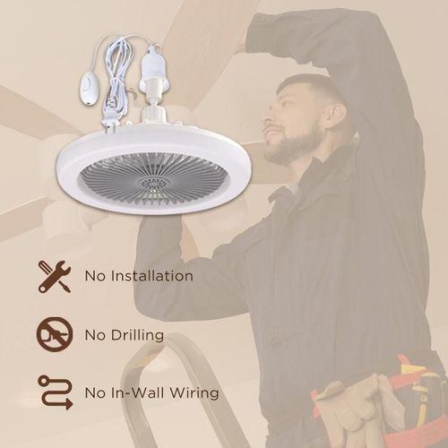 ☀️Summer Picks -🍃Remote Control Aromatherapy Ceiling Fan with Light