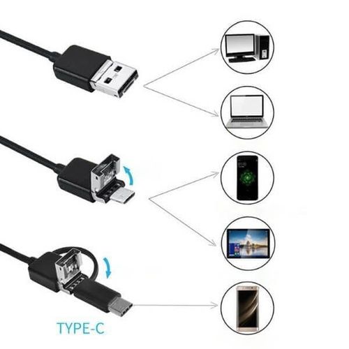 🔥3 in 1 Endoscope,Can be used for physical exploration