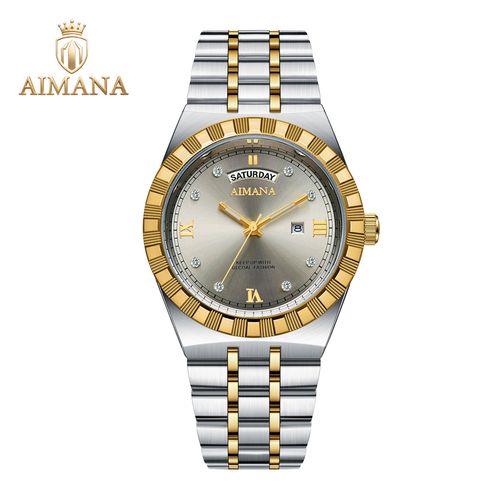 Roman Architecture Men Watch  Triangular Pit Bezel, Roman Scale, Light Luxury Business Style