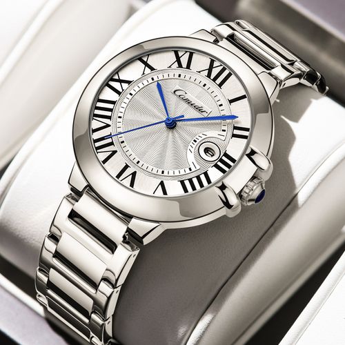 Automatic Classic Round Textured Case, Enlarged Balloon‑Style Dial, Self‑Winding Movement