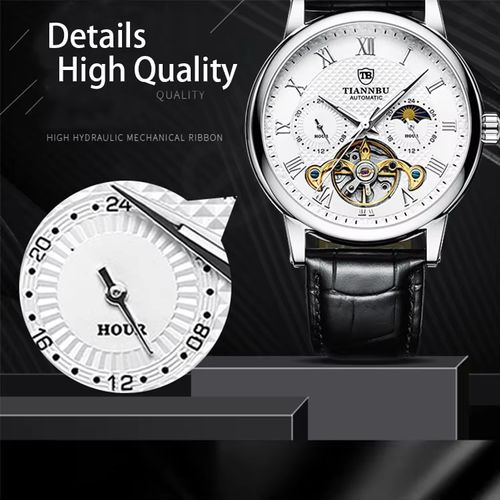 Let Time Remember Love – Classic Mechanical Watch, Timeless Gift for Him or Her