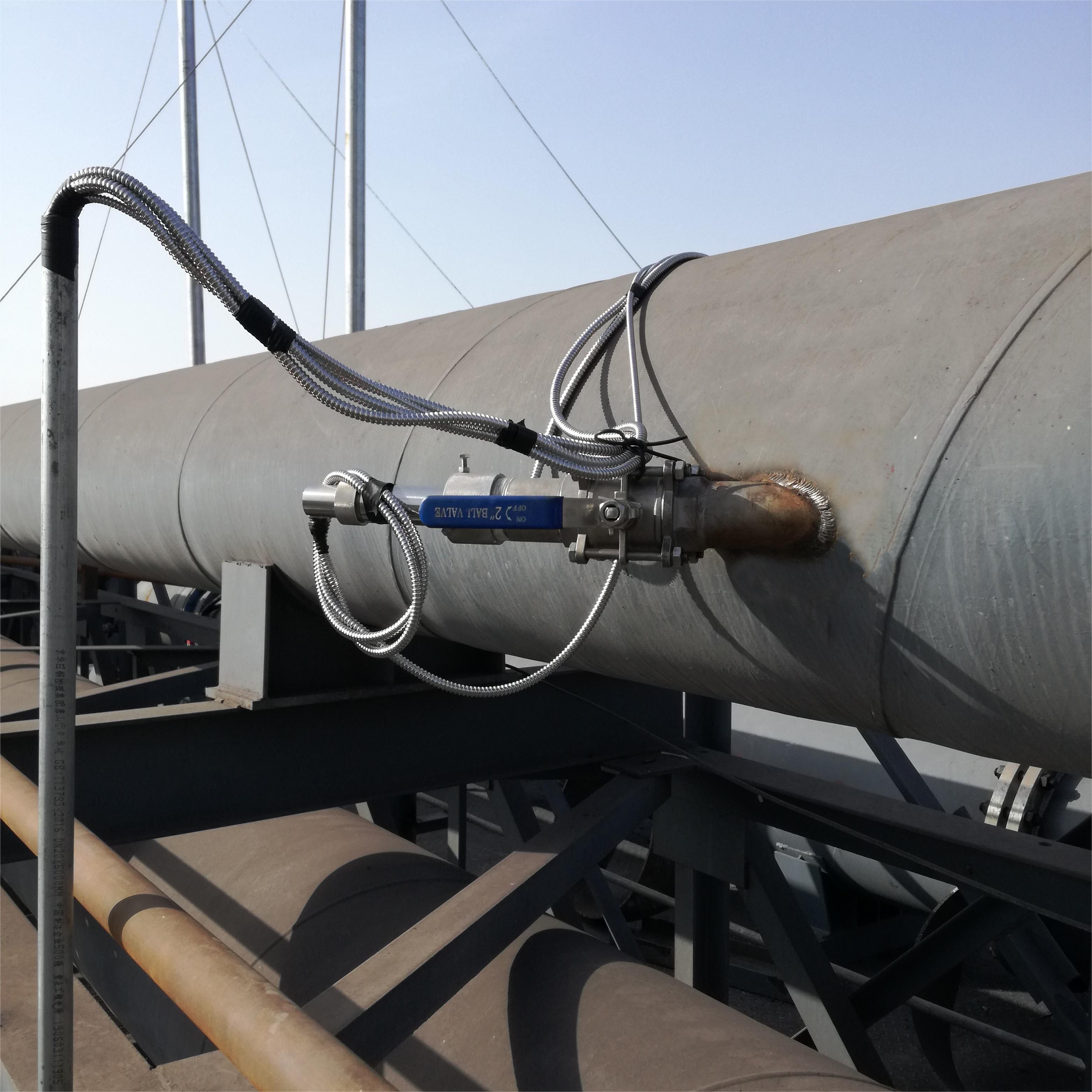Industrial process gas monitoring-laser analyzer gas monitoring