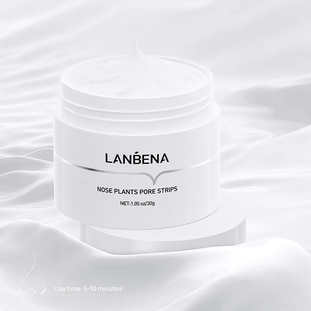 LANBENA Máscara para o nariz com 60 folhas de papel para cravos e espinhas Máscara de limpeza anti-cravos Rússia