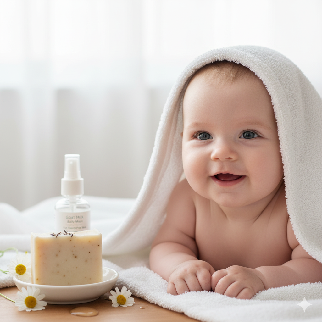 🤰👶 Safe for Mums and Babies! An Ultra-Gentle Goat Milk Soap Guide for Use and Selection