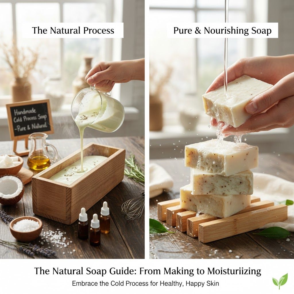 🌿 Embrace Purity: The Benefits of Natural Soap and How to Make Natural Soap