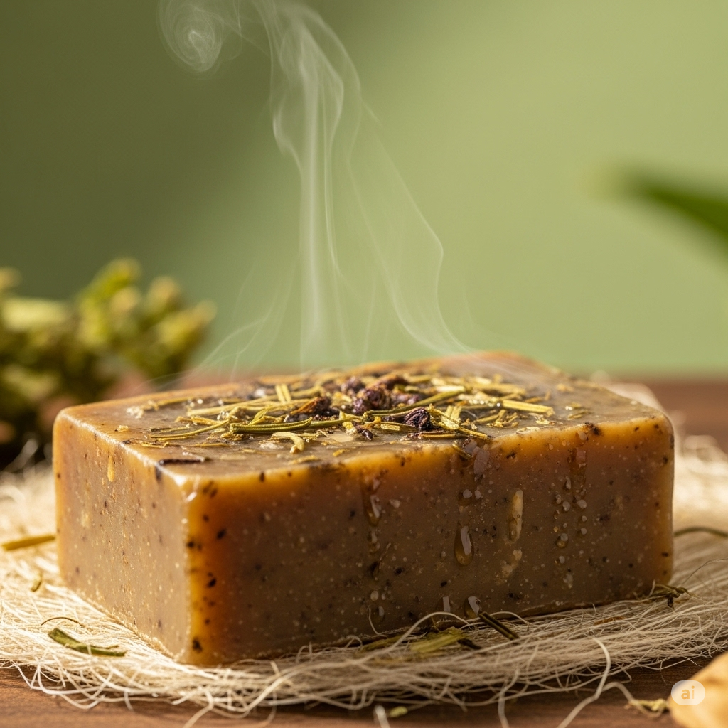 How Herbal Hair Soap Helps Soothe Scalp Irritation and Prevent Thinning Hair