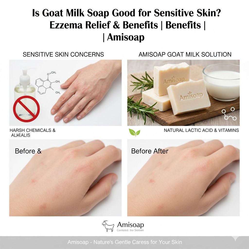 Is Goat Milk Soap Good for Sensitive Skin? The Science Behind the Soothe