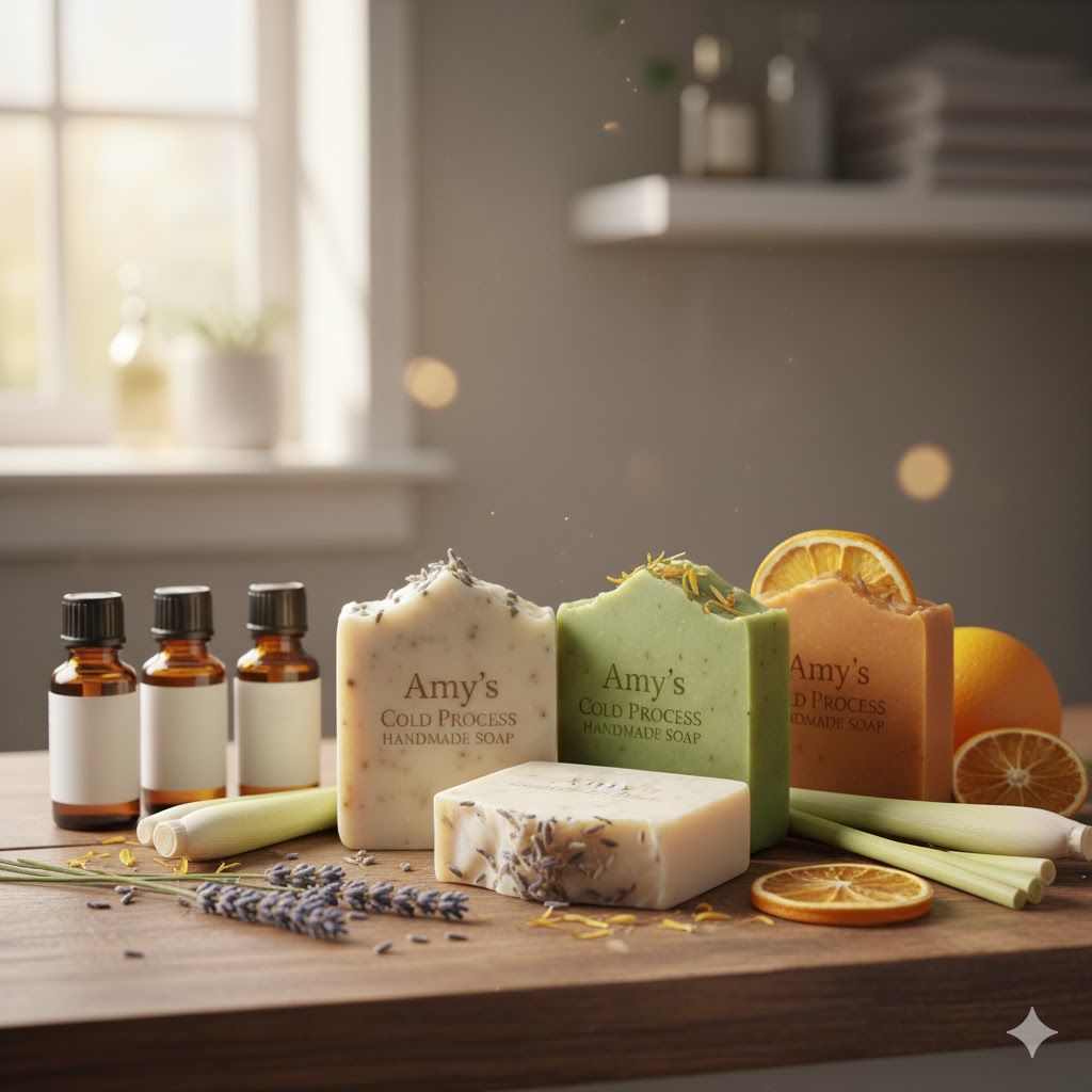 🛁 Ditch the Chemicals: Why Cold Process Handmade Soap Is Your Skin's Best Friend