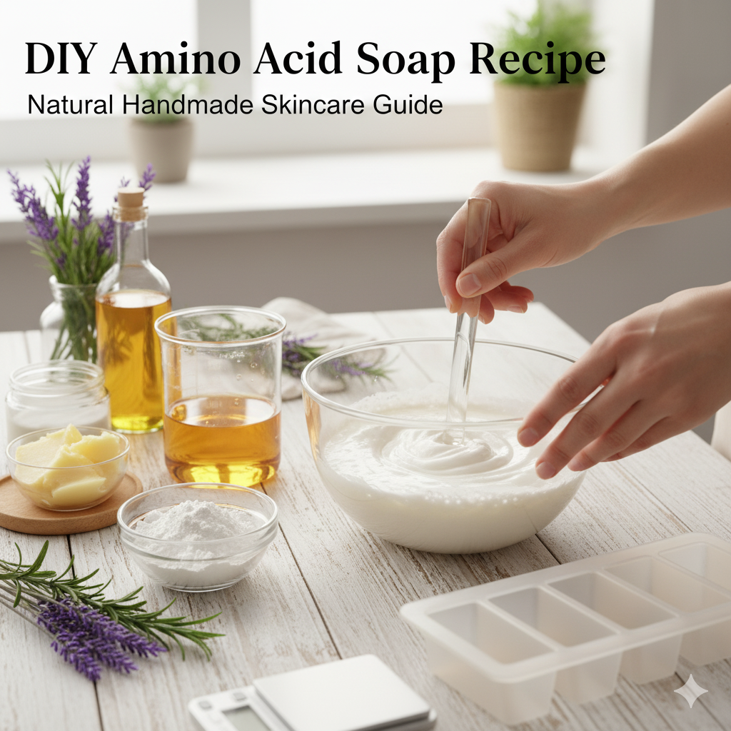 Amino Acid Soap Recipe: A Gentle DIY Skincare Guide