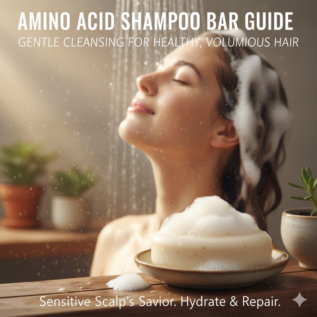 ✨ Amino Acid Soap Hair Wash Guide: Ditch Harsh Chemicals for Voluminous, Healthy Hair
