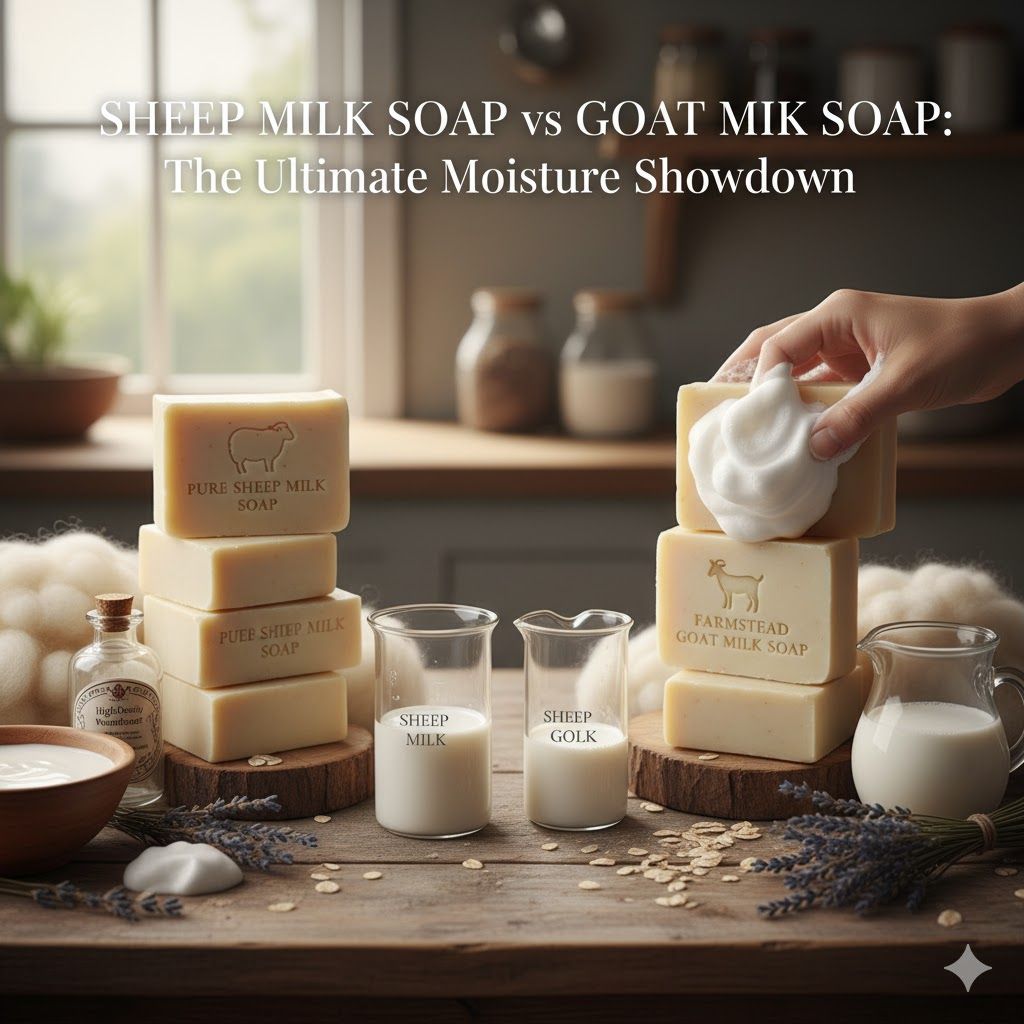 🐑 The Secret of Sheep Milk Soap: Why It Might Be Your Skin's New Favorite