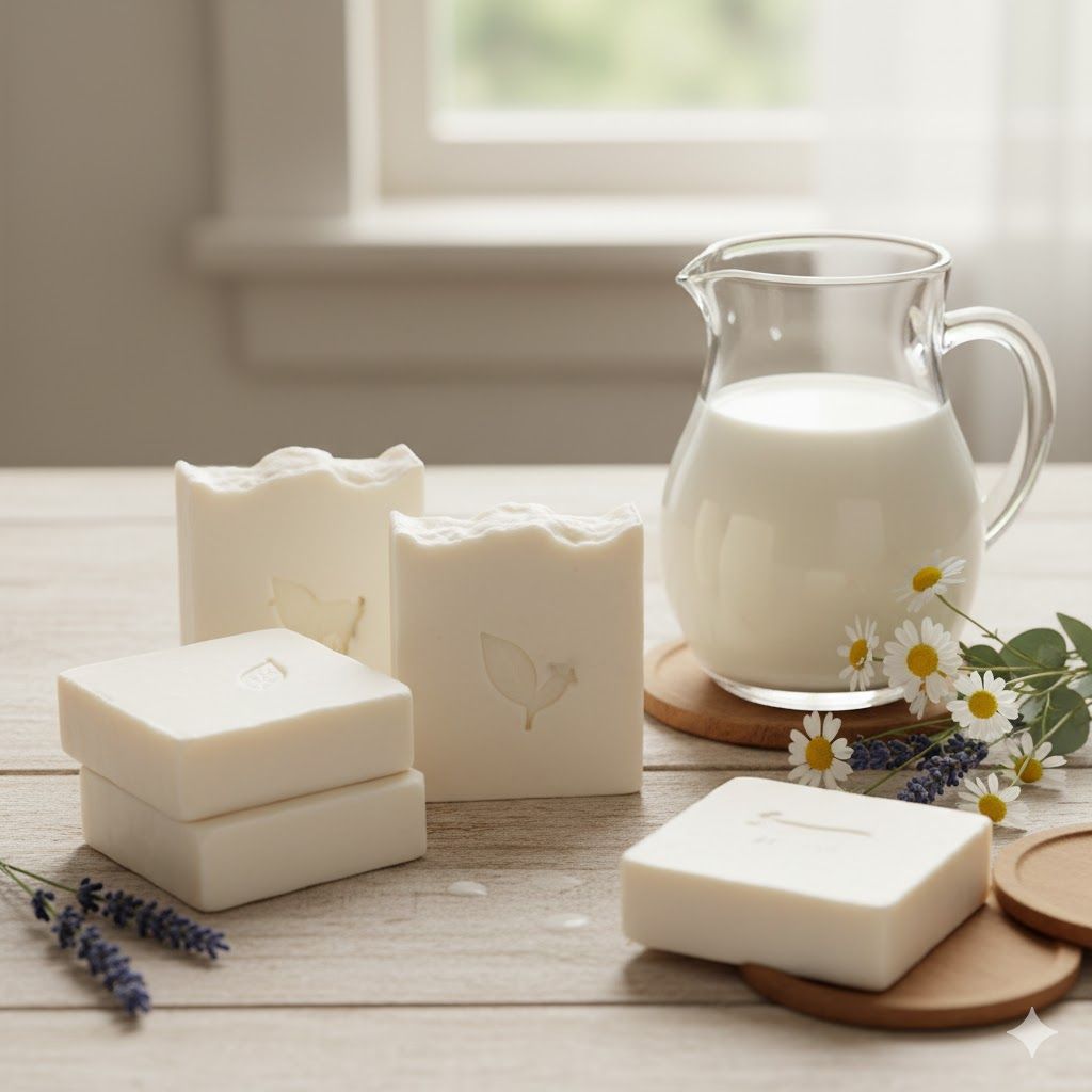 🧼 How to Make Goat Milk Soap at Home: 5 Easy Steps for Ultra-Gentle, Moisturizing Bars