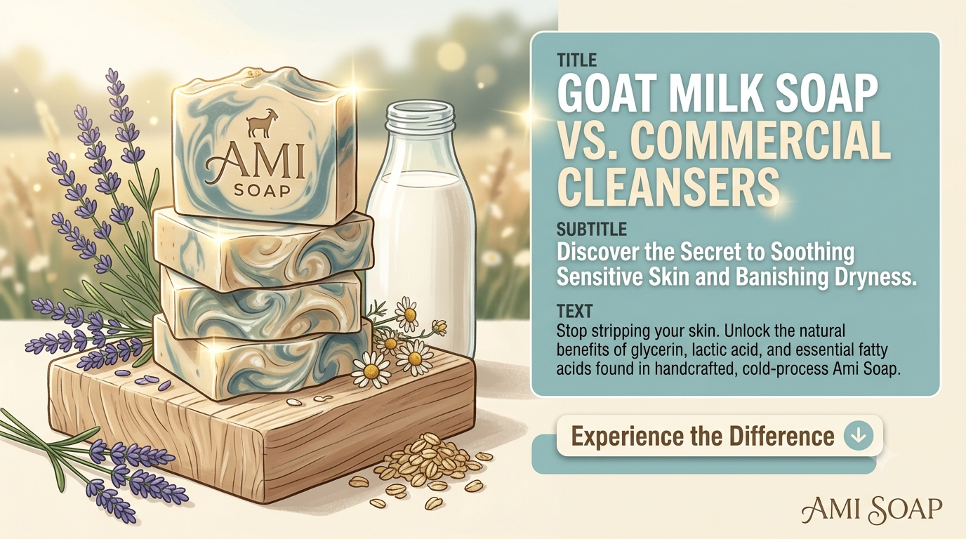 Is Your Soap Ruining Your Skin Barrier? Syndet Bars vs. Natural Goat Milk Soap