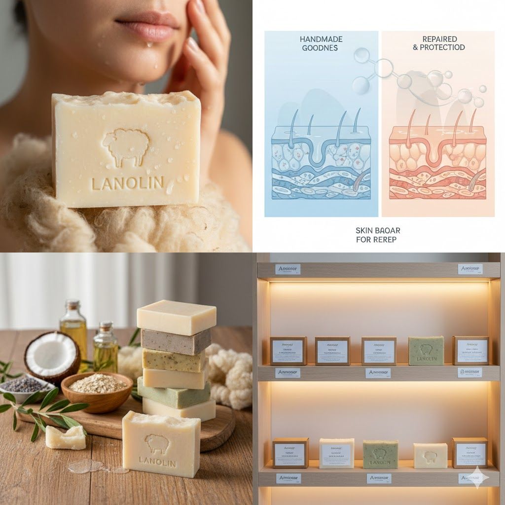 The Barrier Repair Boom: Why Natural Handmade Soap and Lanolin Soap Are Back