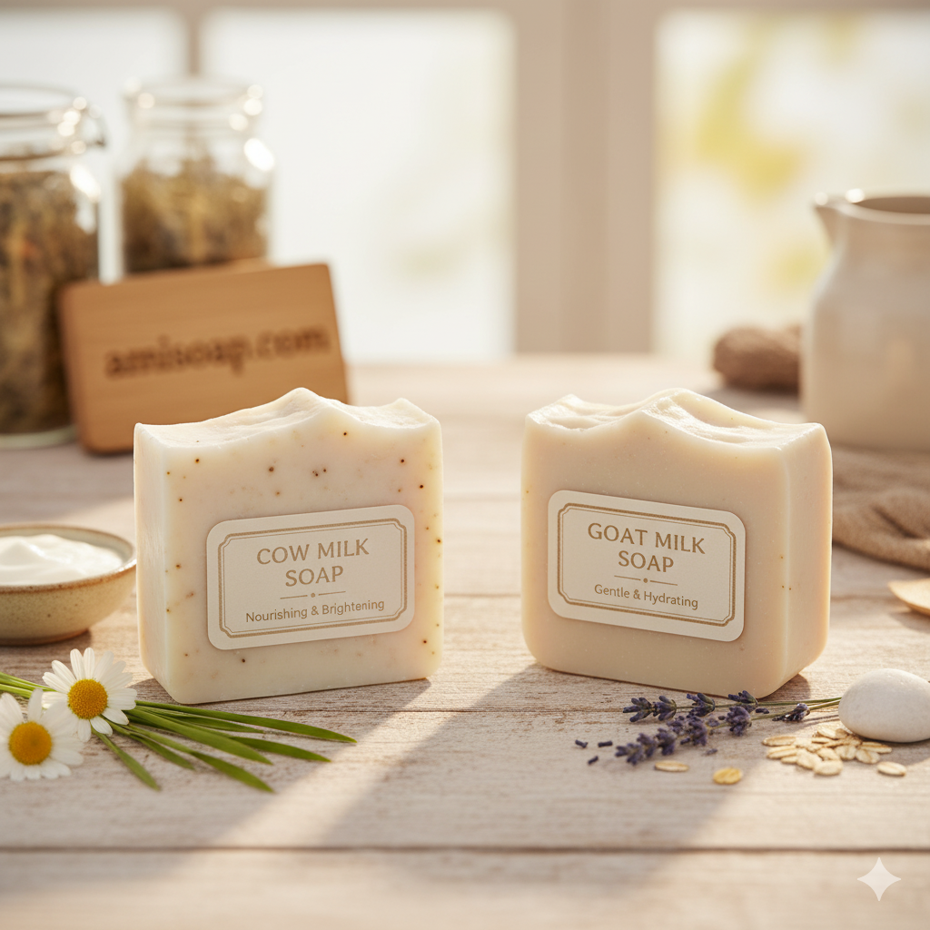 Cow Milk Soap vs Goat Milk Soap: Which One Is Better for Your Skin?