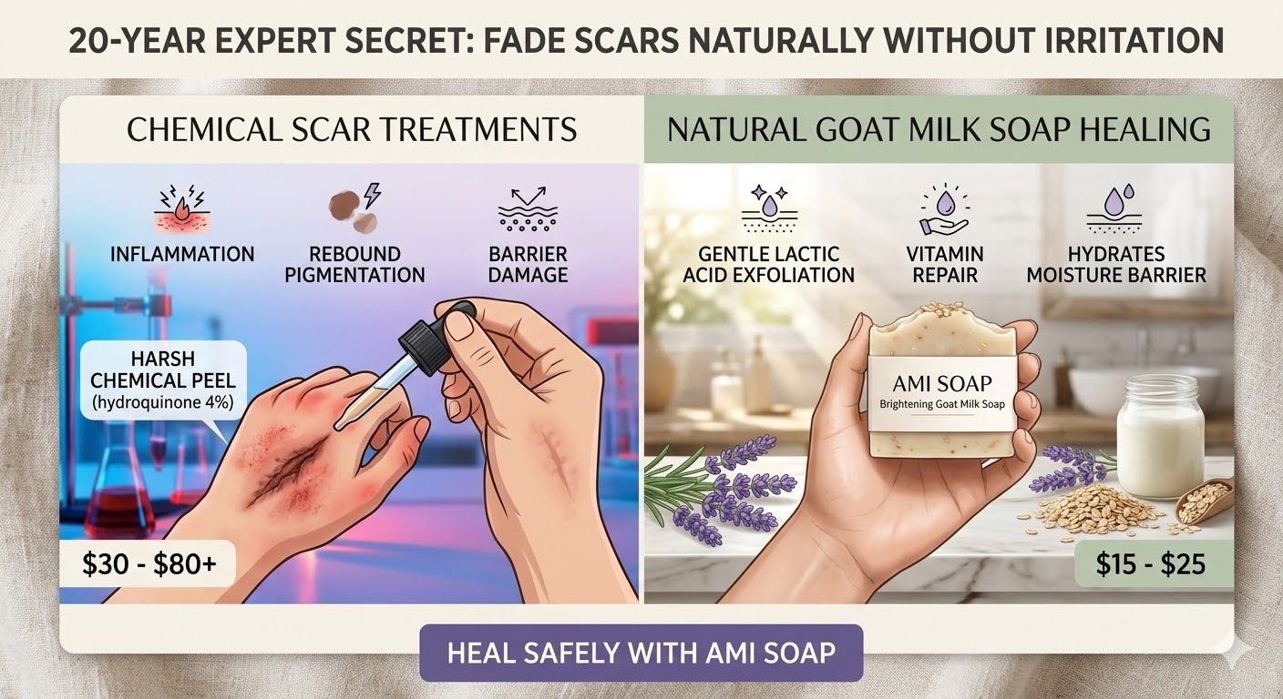 How to Heal Skin Scars Naturally: Stop Using Harsh Chemicals
