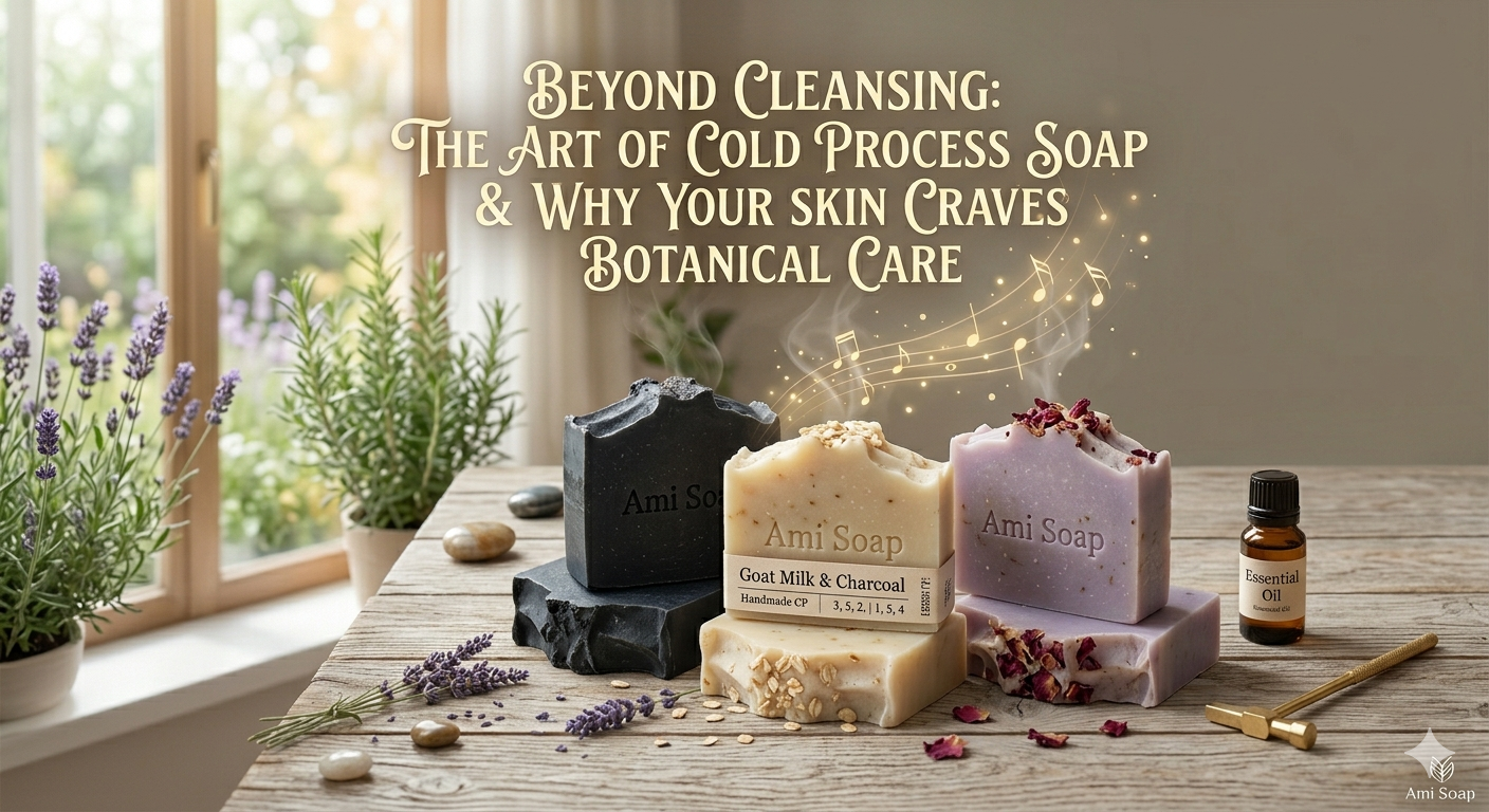 Beyond Cleansing: The Art of Cold Process Soap and Why Your Skin Craves Botanical Care