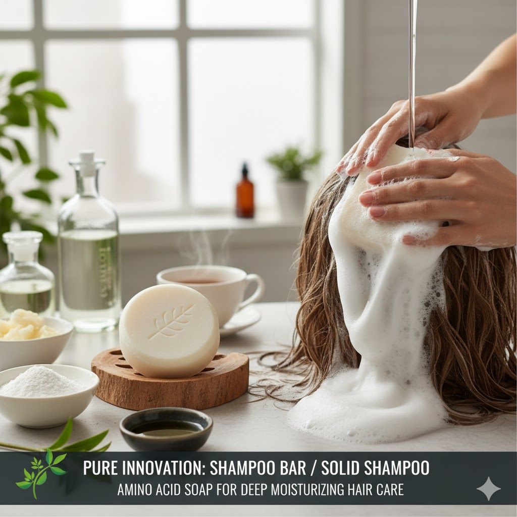 🌿 Pure Innovation: How Shampoo Bar / Solid Shampoo Defines Deep Moisturizing