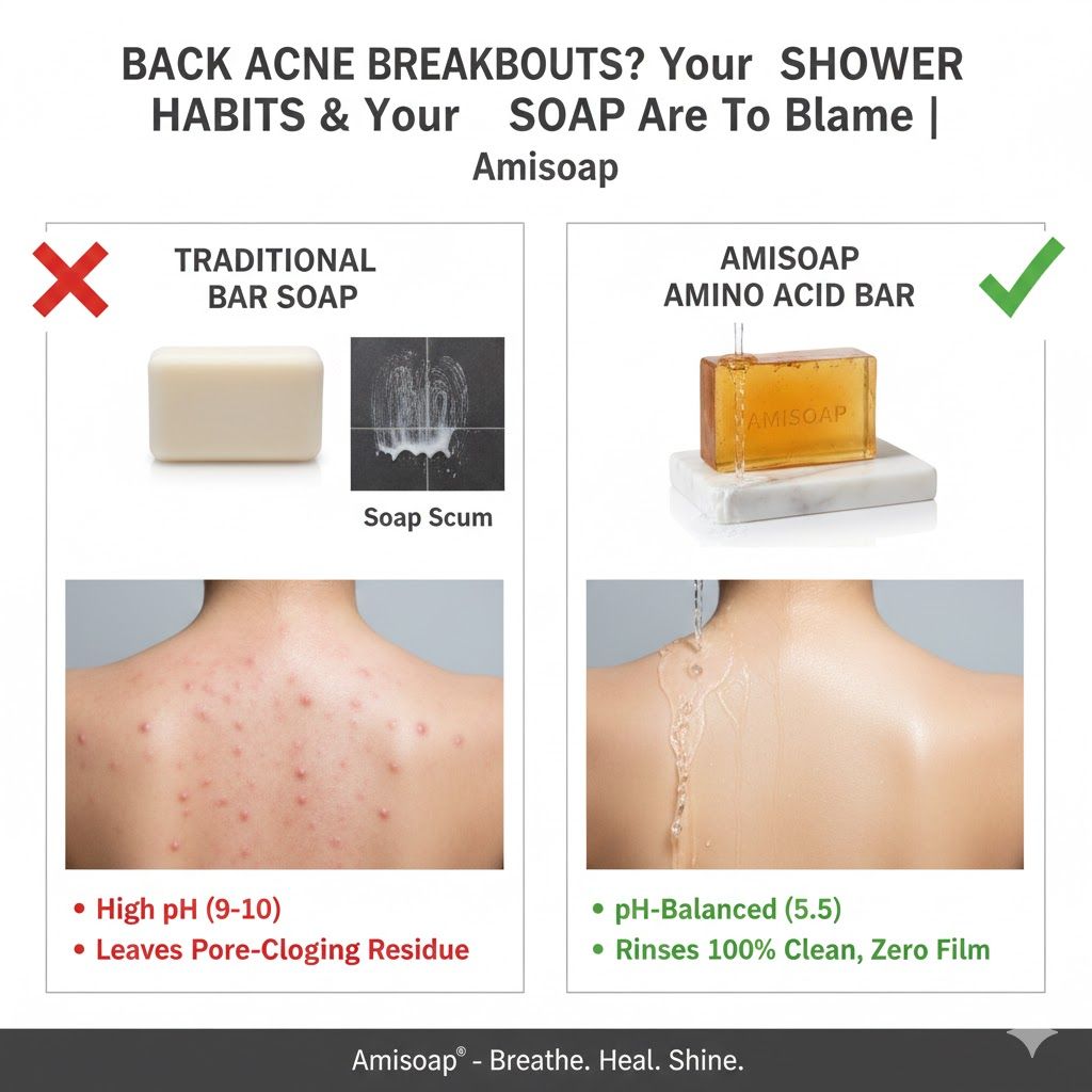 Back Acne Won't Go Away? It Might Be Your Shower Routine