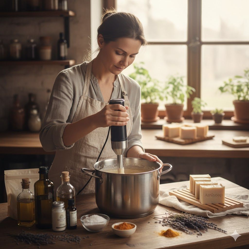 🧼 From Raw Material to Art: A Complete Guide to Handmade Soap Making and Its Charm