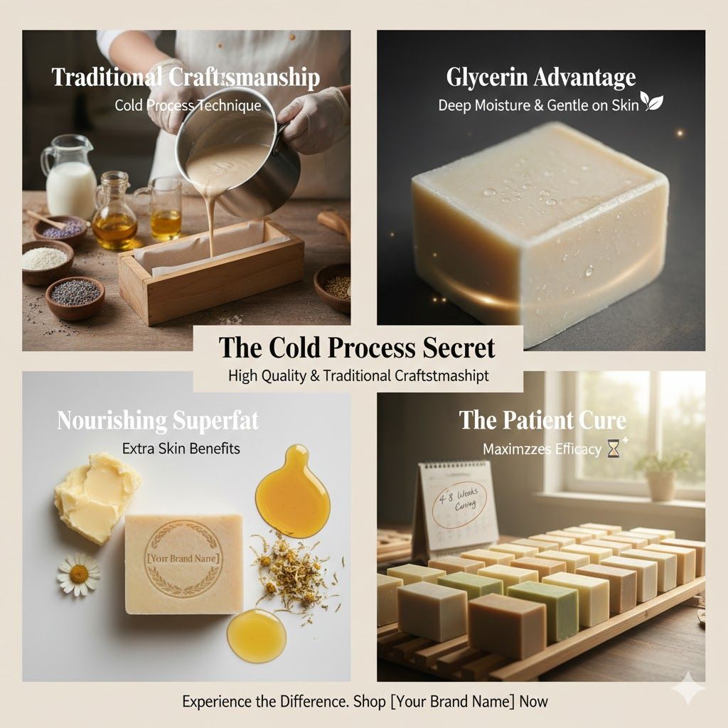 The Secret of Cold Process Soap: Why It’s the Gold Standard for Traditional Craftsmanship and High Quality