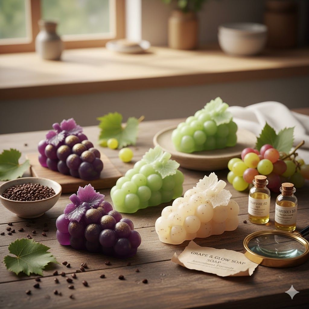 🍇 The Magic of Grapes: Exploring the Sweetness and Nourishment of Grape Soap