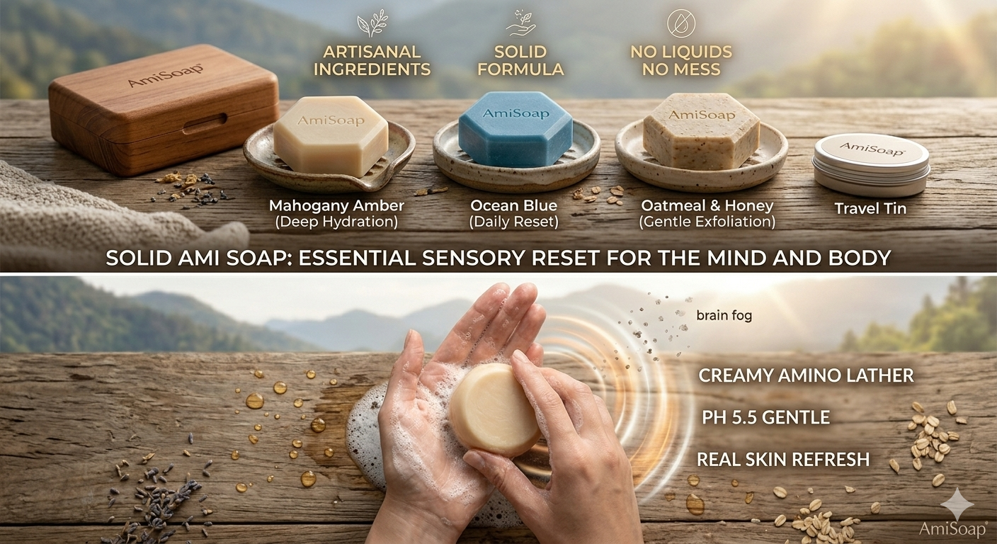 Lighten Your Luggage: Why You Only Need One Shampoo Bar.