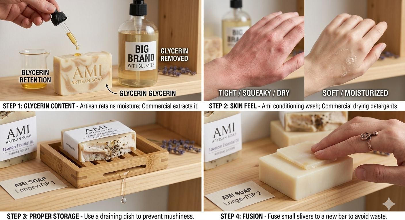 Stop Paying for Water: Why Your Skin Needs Artisan Bar Soap Instead of Liquid Wash