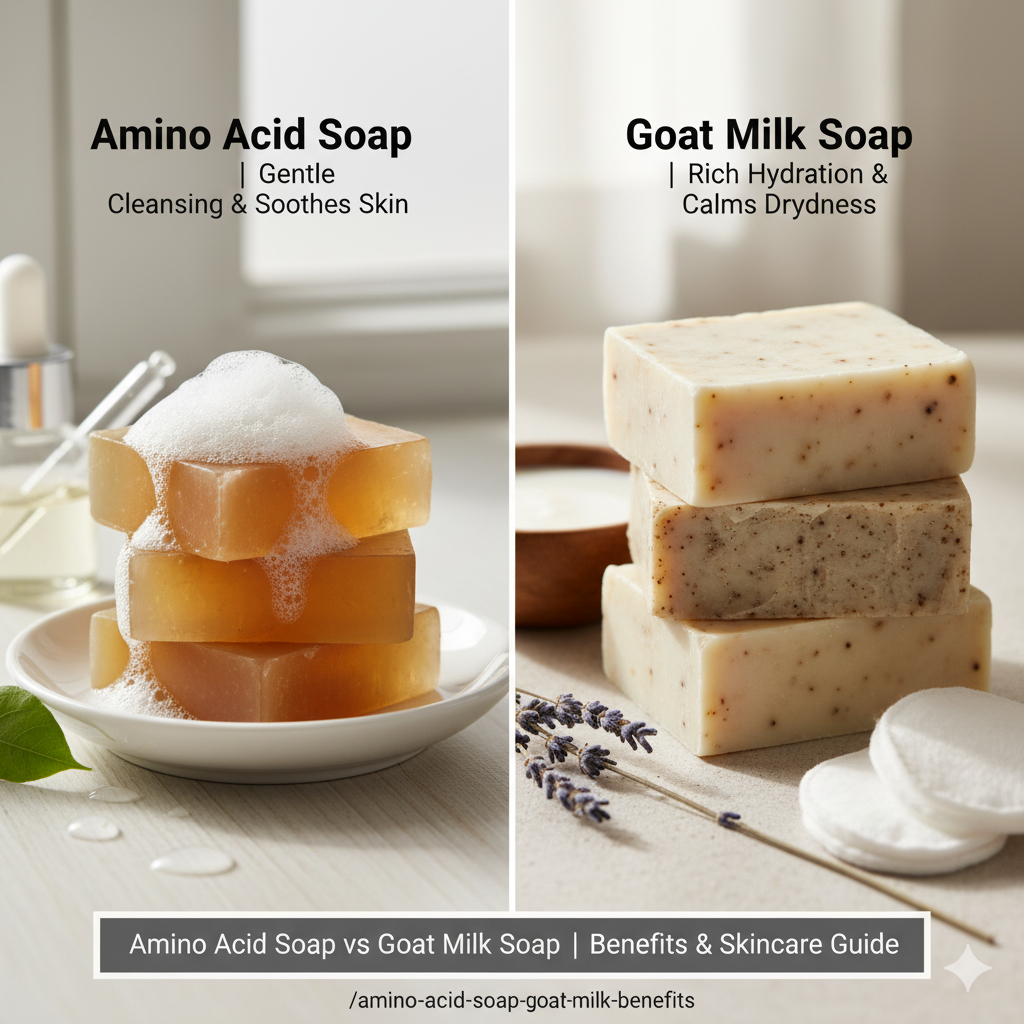 Amino Acid Soap vs Goat Milk Soap: Which One Is Right for Your Skin?