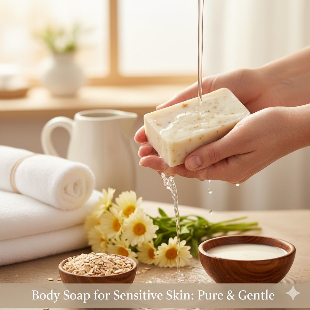 🌸 Gentle Care: Your Guide to the Best Soap Choices for Sensitive Skin