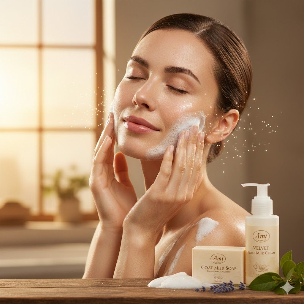 Say Goodbye to Dullness: Why Goat Milk is the Gold Standard for Gentle Exfoliation