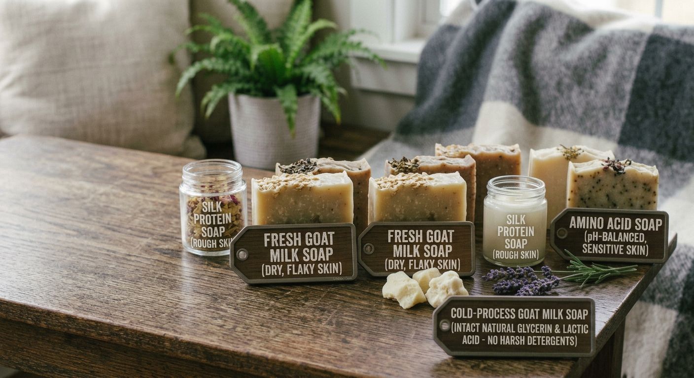 Why Cold-Process Goat Milk Soap is Best for Sensitive Skin | Ami Soap
