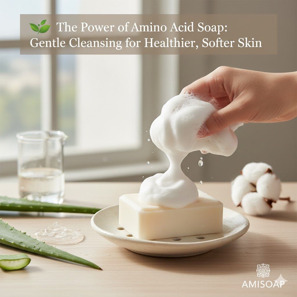 🌿 The Power of Amino Acid Soap: Gentle Cleansing for Healthier, Softer Skin