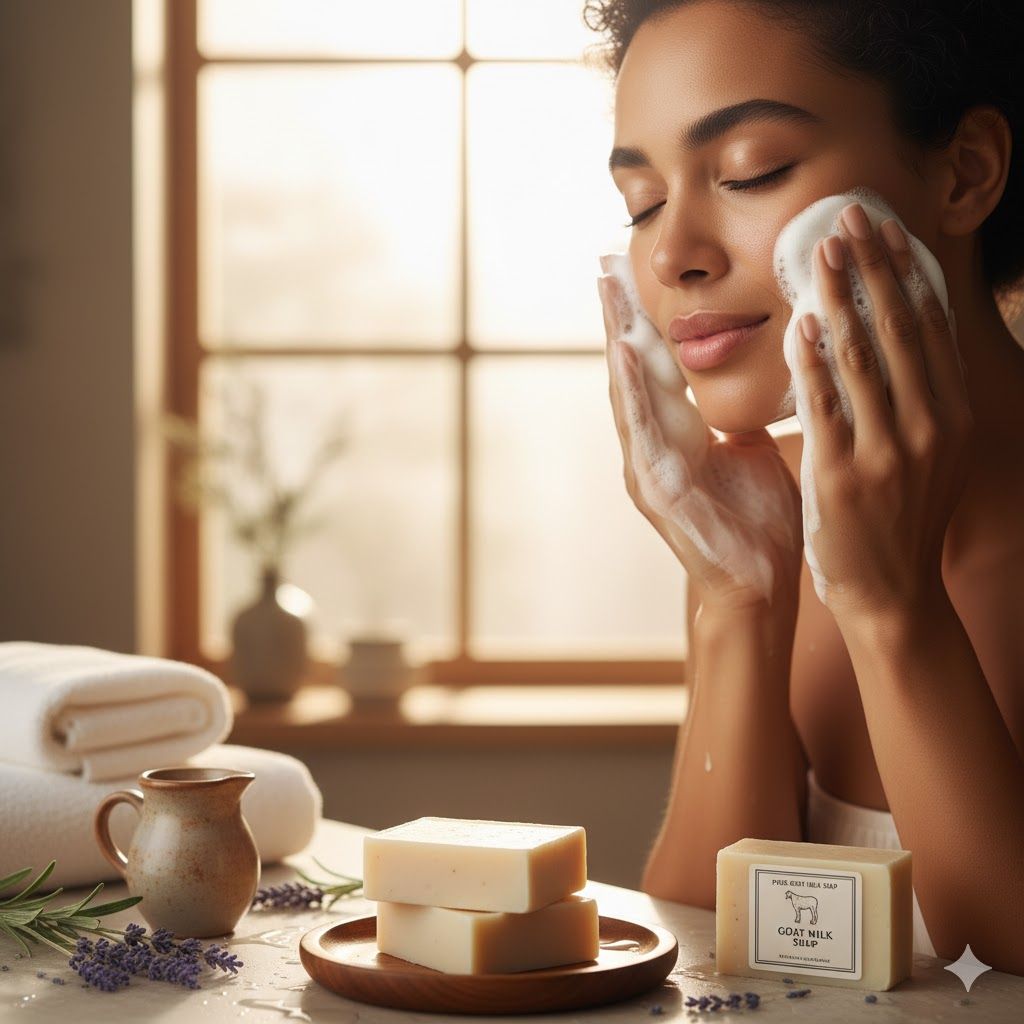🐐 Gentle Nourishment: Why Goat Milk Soap is the Best Choice for Your Skin