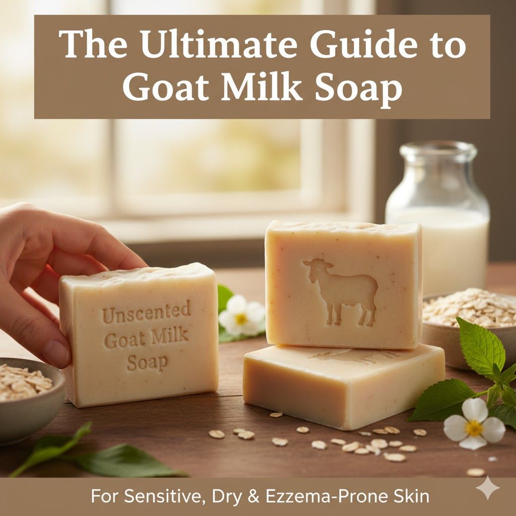 The Ultimate Guide to Goat Milk Soap: A Gentle Solution for Sensitive, Dry & Eczema-Prone Skin