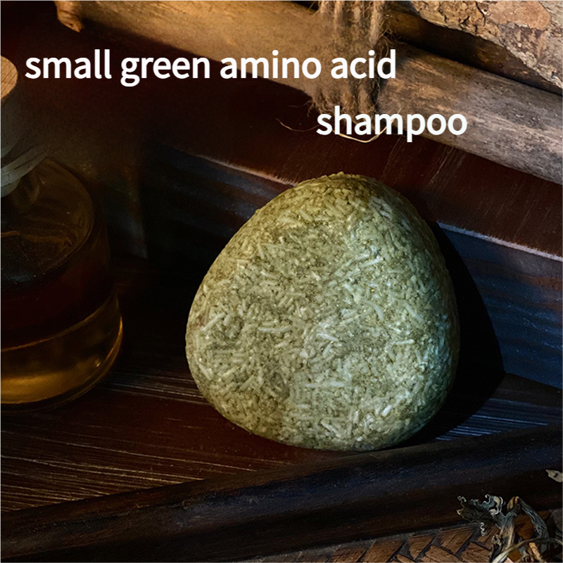 Green Amino Acid Shampoo Bar | Fluffy Hair Solid Shampoo