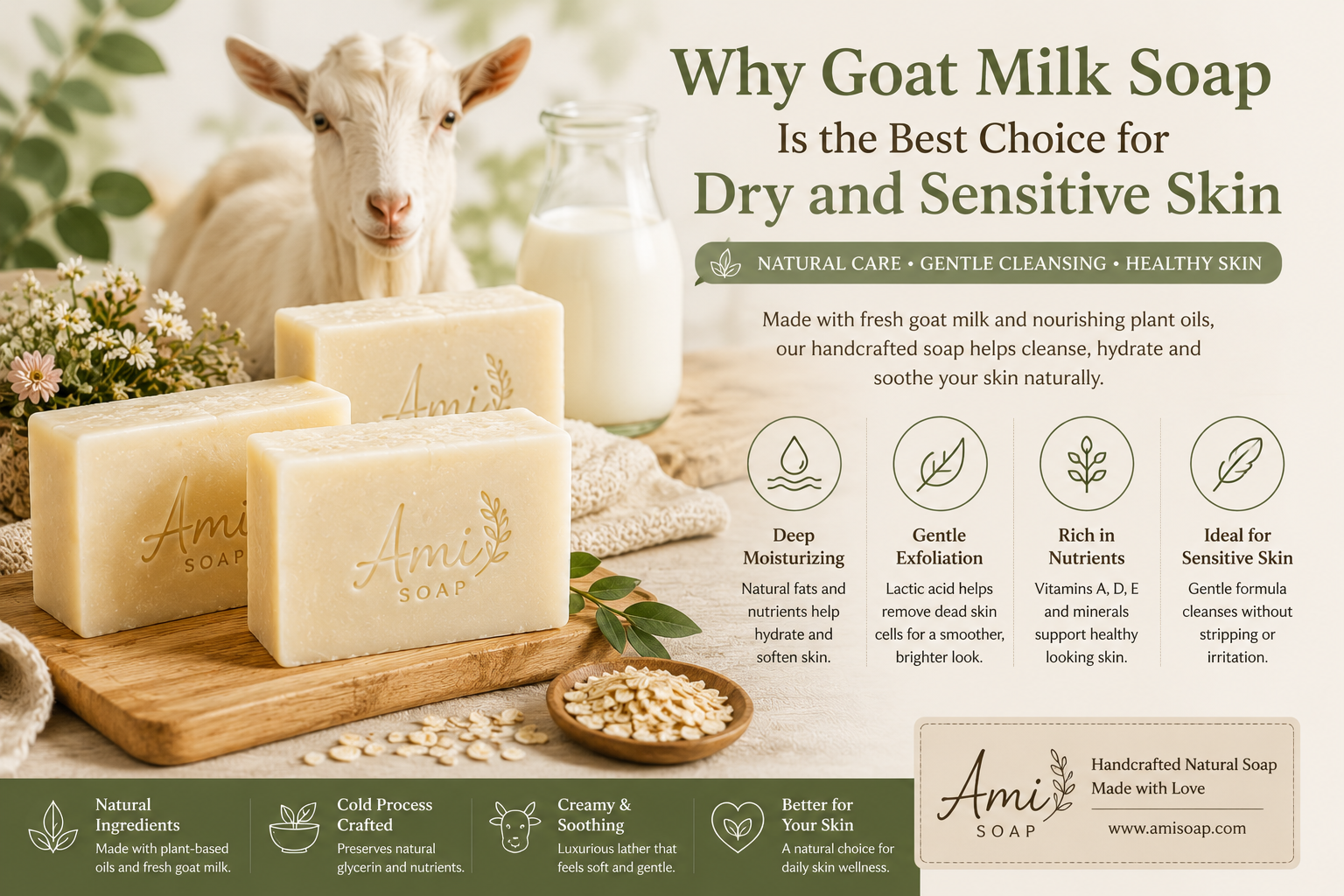 Why Goat Milk Soap Is the Best Choice for Dry and Sensitive Skin in 2026