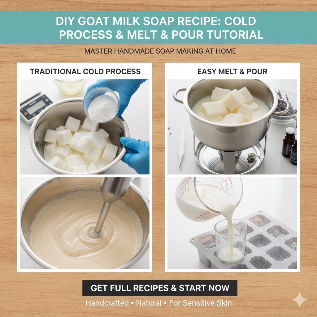 🛁 Mastering Handmade: Your Ultimate Goat Milk Soap Recipe Guide for Making Goat Milk Soap