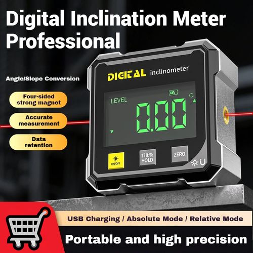 Digital inclination MeterProfessional💯Precise measurement,portable and durable!